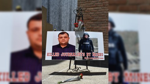 Hyustonda Ermənistanın mina xəritələrinin verməməsinə qarşı aksiya keçirildi