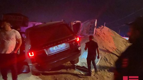 DİN qəza törədən “Range-Rover”lə bağlı açıqlama verdi: sükan arxasında maşının sahibi olmayıb