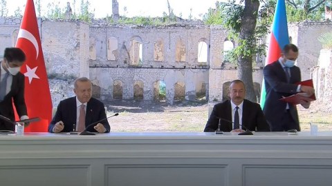 Azərbaycanla Türkiyə arasında Şuşa Bəyannaməsi İMZALANDI