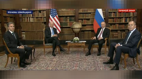 Bayden-Putin görüşündən İLK FOTO
