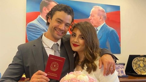 Azərbaycanlı qızın Van Dammın oğlu ilə nikahı rəsmən TƏSDİQLƏNDİ - Mərasim İstanbulda olub - FOTOLAR