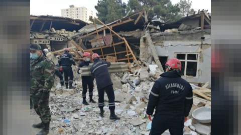 Su istehsalı sexində PARTLAYIŞ - ölən var