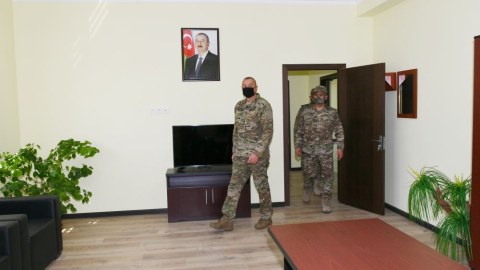 Ali Baş Komandan yeni hərbi şəhərciyin AÇILIŞINDA