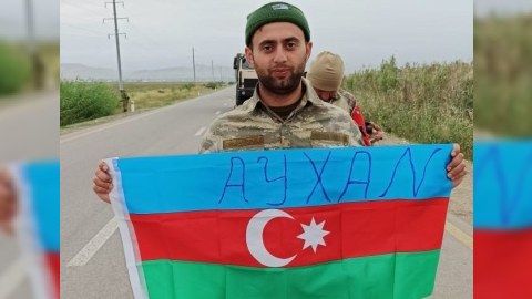 Şəhid olmazdan öncə üzünü görə bilmədiyi oğluna ad qoydu - FOTOLAR