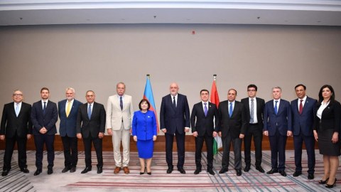 Sahibə Qafarova Macarıstan-Azərbaycan parlament dostluq qrupu ilə görüşüb - FOTOLAR