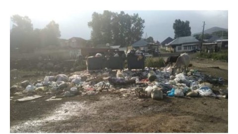 Xoşbulaqdakı tullantılar təmizləndi - FOTOLAR