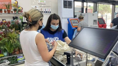 "Polietilen torbalardan imtina edək" adlı aksiya keçirilib - FOTO