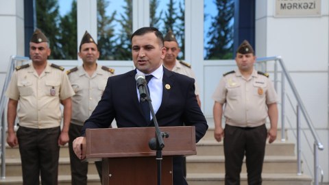 Vətən müharibəsinin iştirakçıları mükafatlandırıldı - FOTOLAR 