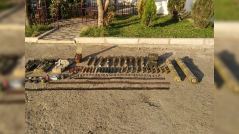 Şuşada döyüş sursatları tapıldı