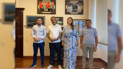 Qənirə Paşayeva Özbəkistanın mədəniyyət nümayəndələri ilə görüşdü