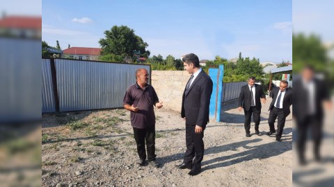 Naftalanda şəhid ailələri mütəmadi olaraq ziyarət olunur