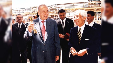 Heydər Əliyev Sumqayıtda - 20 il əvvəl...