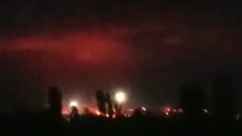 Ermənilər Qazaxla sərhəddə yanğın törətdi - FOTO