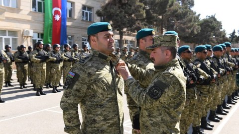 Təltif edilmiş sərhədçilərə orden və medallar təqdim olundu
