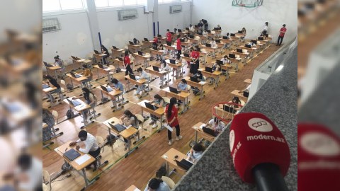 Bu gün 3 min namizəd müəllim olmaq üçün imtahan verir - FOTOLAR