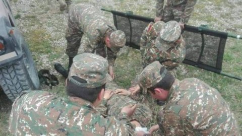 Ermənistan xüsusi təyinatlıları qəzaya düşdü - Ölən və yaralananlar var 
