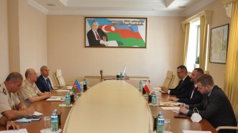 Kəmaləddin Heydərov Polşa səfiri ilə görüşüb