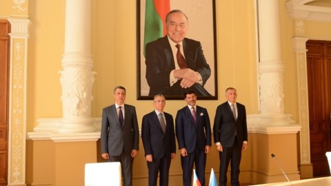 Tbilisi şəhərinin nümayəndə heyəti Bakıya gəlib