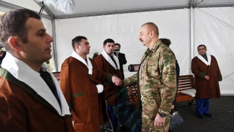 “Bütün şəhid ailələri, Qarabağ qaziləri bilməlidirlər ki, biz daim onların yanındayıq” - Ölkə başçısı
