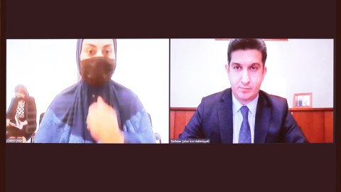 Naftalanda vətəndaşların onlayn qəbulu keçirilib - FOTOLAR
