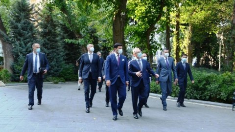 Tbilisi meri Bakını gəzdi - FOTOLAR
