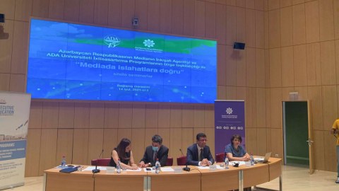 “Mediada islahatlara doğru” silsilə seminarlar başa çatdı