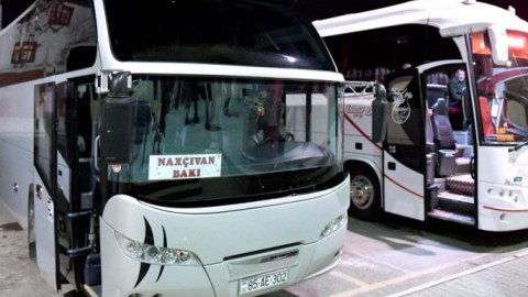 Naxçıvan-Bakı-Naxçıvan avtobusları işə başlayır