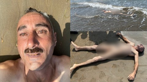 Xəzərdə naməlum kişi meyiti tapıldı - FOTO