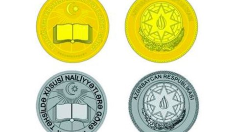 Nazir bu şagirdləri qızıl və gümüş medallarla təltif etdi