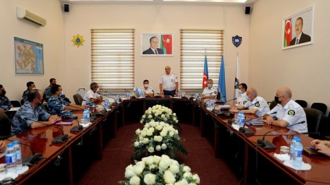 Gömrük Akademiyasında kinoloqlar üçün təlimlər keçirilir