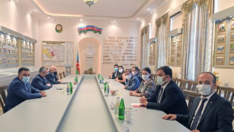 Dövlət Komitəsində Türkiyədən gələn qonaqlarla görüş keçirilib