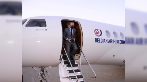 Şarl Mişel Azərbaycana gəldi - FOTO