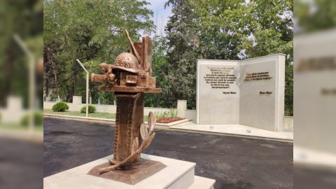 Qubada “Media şəhidləri” parkı istifadəyə verildi