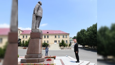 Prezident Daşkəsəndə səfərdədir - YENİLƏNİB