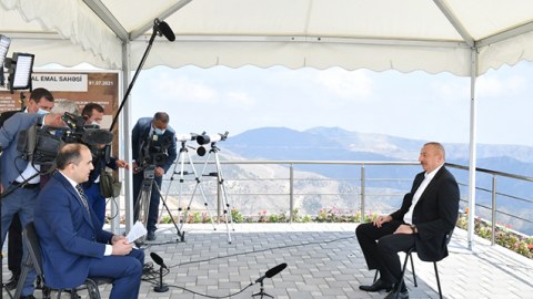 Prezidentin AzTV-yə müsahibəsinin TAM MƏTNİ