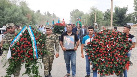 Şəhid gizirimiz dəfn olundu