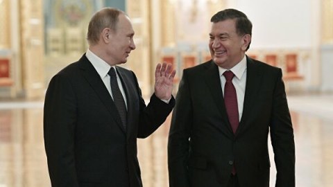 Putin Özbəkistan prezidentinə zəng etdi