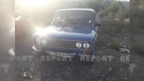 Ucarda xəsarətlə nəticələnən yol qəzası - FOTO