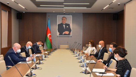 XİN-də AŞPA məruzəçisi ilə danışıqlar aparıldı