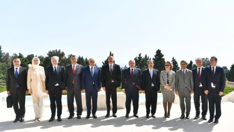 Prezident Mustafa Şentopu qəbul etdi - FOTO