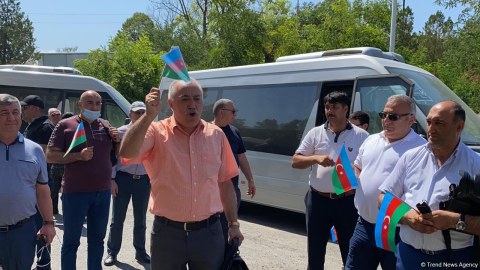 Azərbaycan diaspor nümayəndələri Şuşada - FOTO