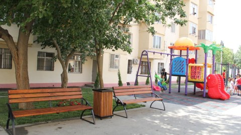 Bakıda daha bir məhəllə abadlaşdırıldı - FOTOLAR