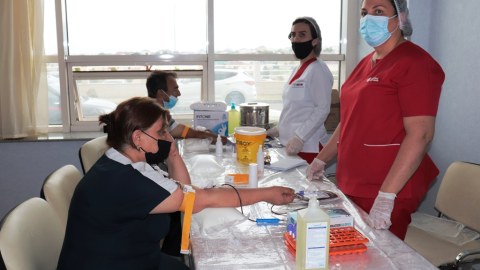 Naftalanda qanvermə aksiyası keçirilib  