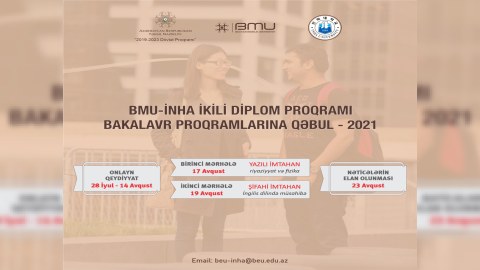 BMU ikili diplom proqramını açıq elan etdi