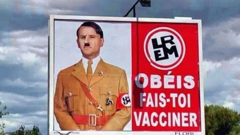 Makron onu Hitlerə bənzədən şəxsi məhkəməyə verdi