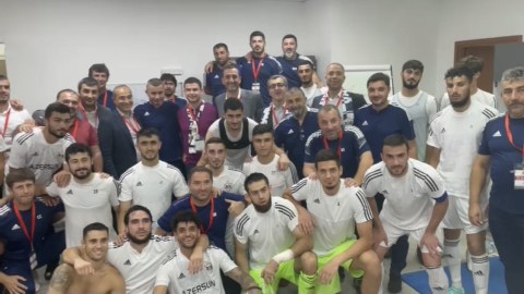 Mikayıl Cabbarov İsraildə “Qarabağ”ın oynunu izlədi - FOTOLAR