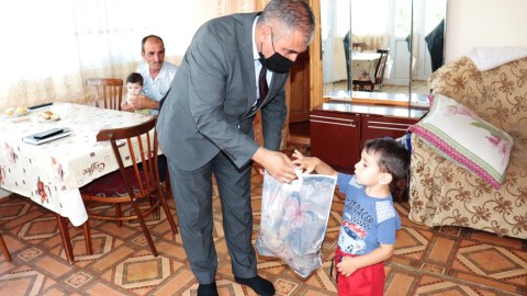 Vətən müharibəsi qazisi ziyarət olundu