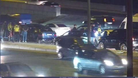 Paytaxtın bu ərazisində tıxac yaranıb - FOTO