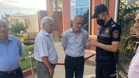 Samuxda 70 nəfər toya buraxılmadı
