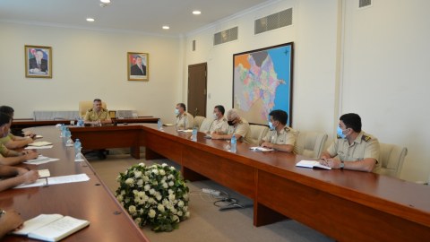 FHN-də yanğınla bağlı müşavirə keçirildi